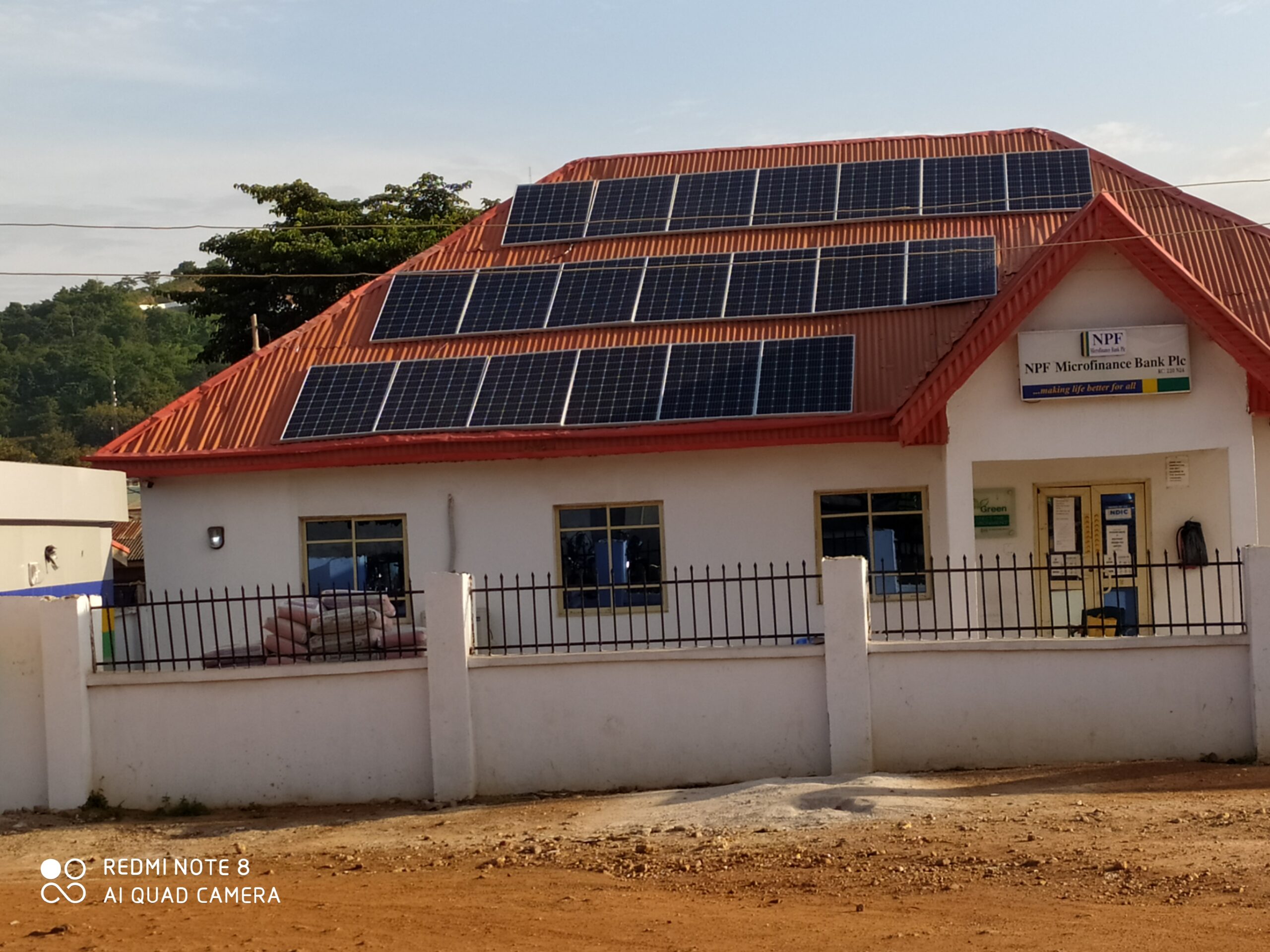 POWERING OF BANK ATM MACHINES WITH SOLAR