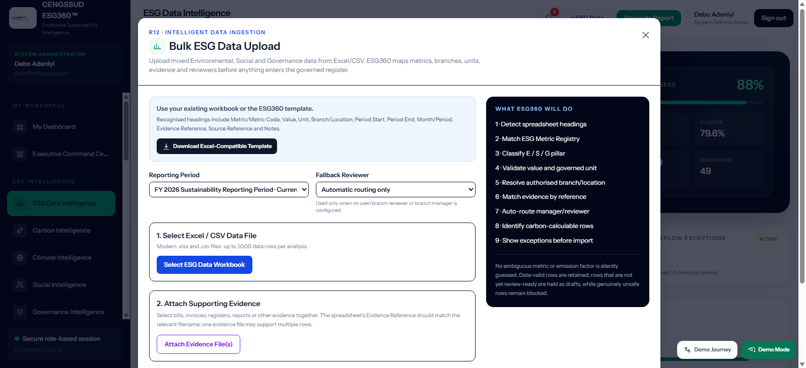 ESG360 Data Intelligence